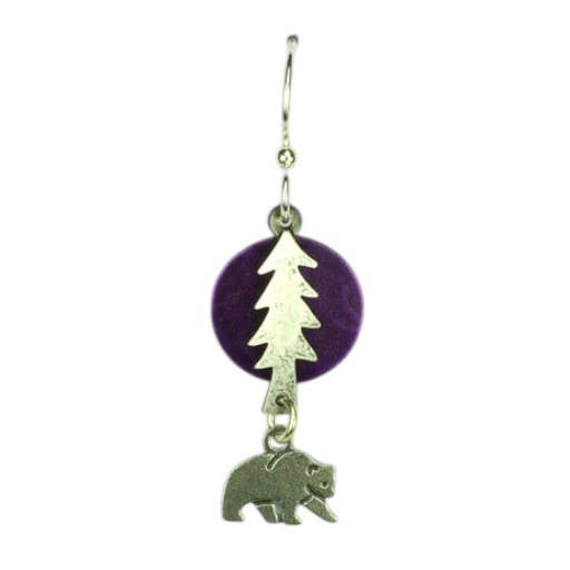 Tree Disk With Grizzly Bear for wholesale by Beautiful Medusa