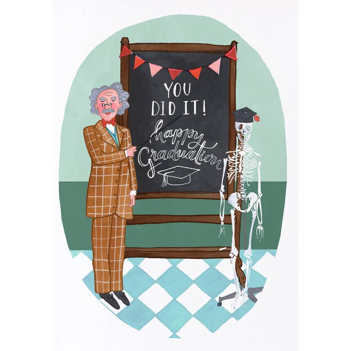 Graduation Professor for wholesale by Retrospect Greeting Cards