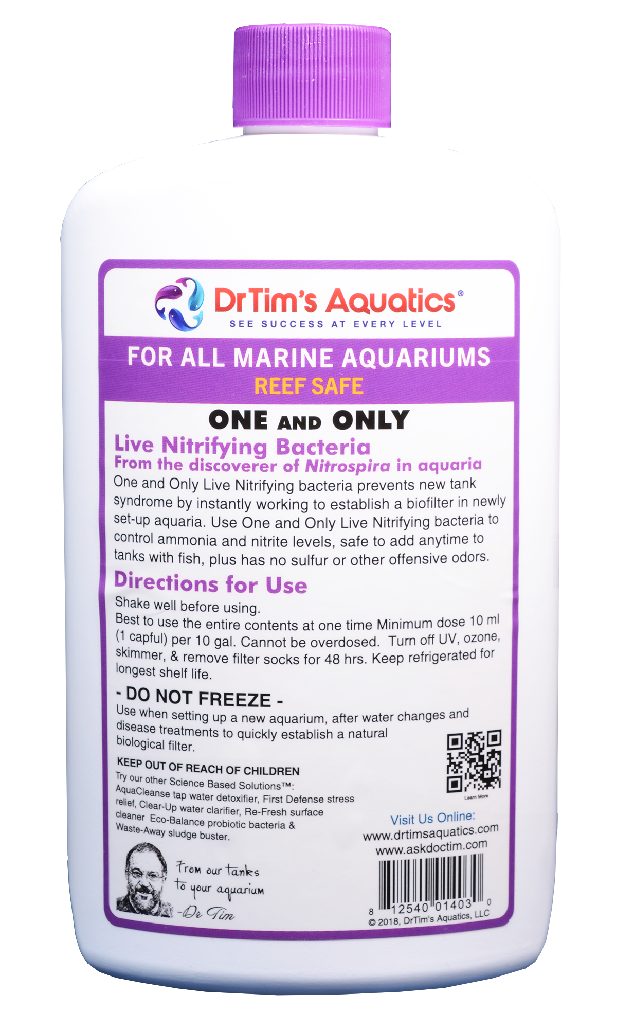 DrTim's Aquatics - Wholesale Pet Supplement - Not Cat/Dog - Reef One & Only7