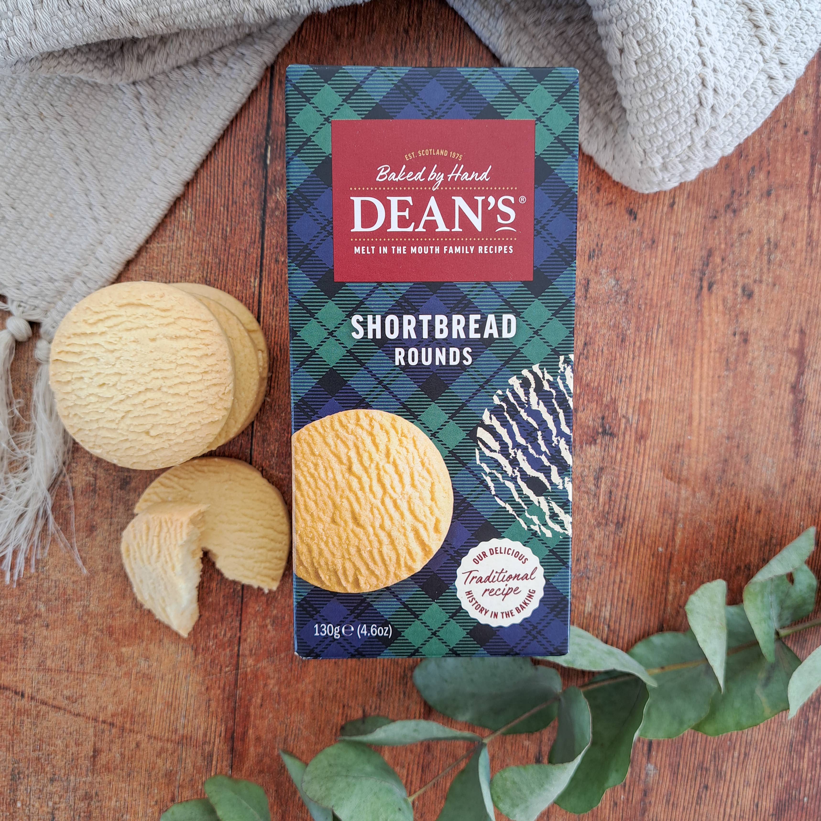 Dean's of Huntly Ltd - Wholesale Cookie - Traditional Shortbread Rounds made in Scotland1