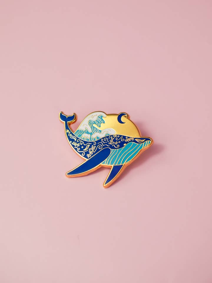 Whale Pin for wholesale by MALICIEUSE
