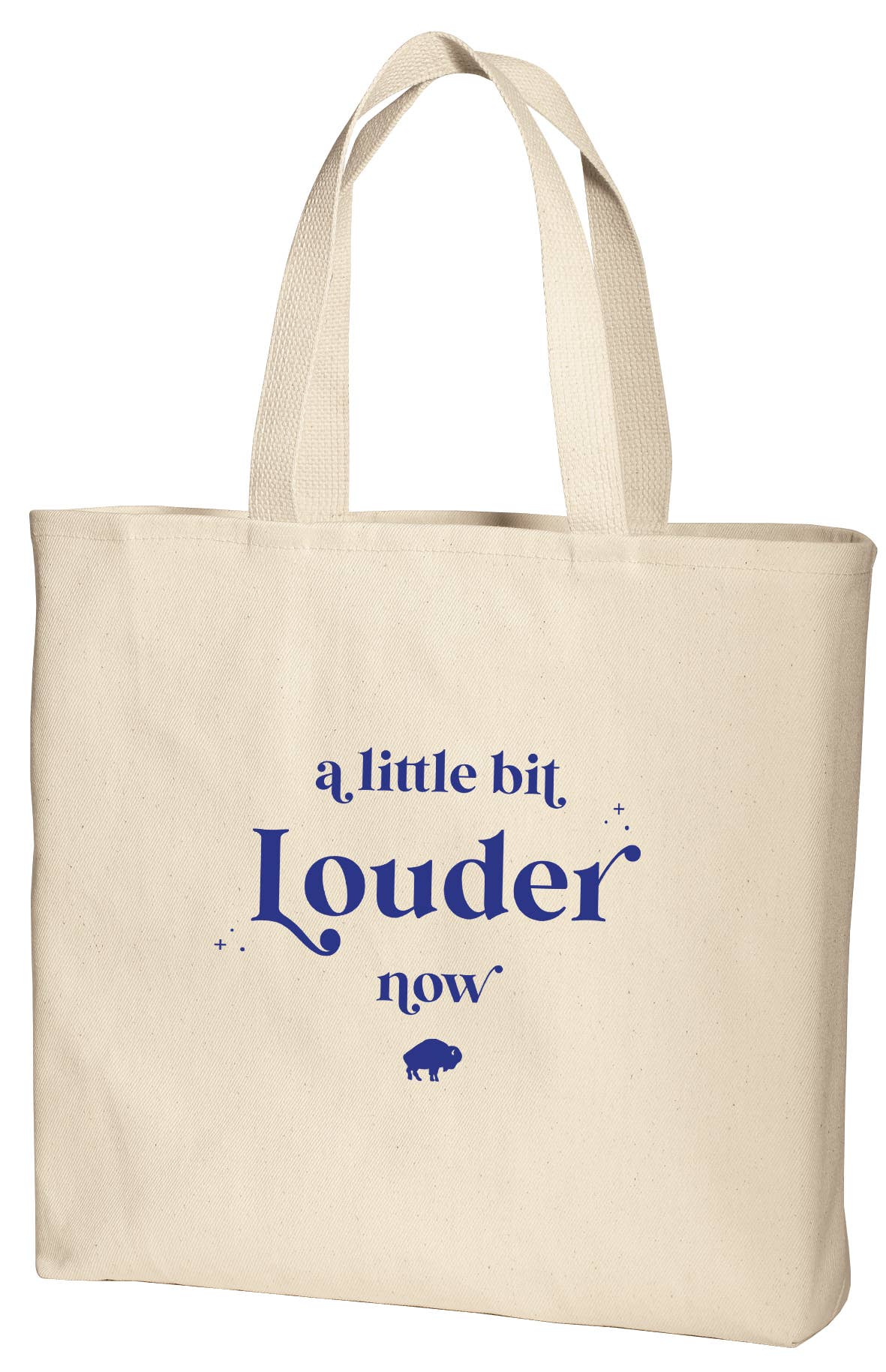 Perfect Day Print Co - Wholesale Tote Bag - Women's - Buffalo Bills NY Tote Bag - Little Bit Louder Now4