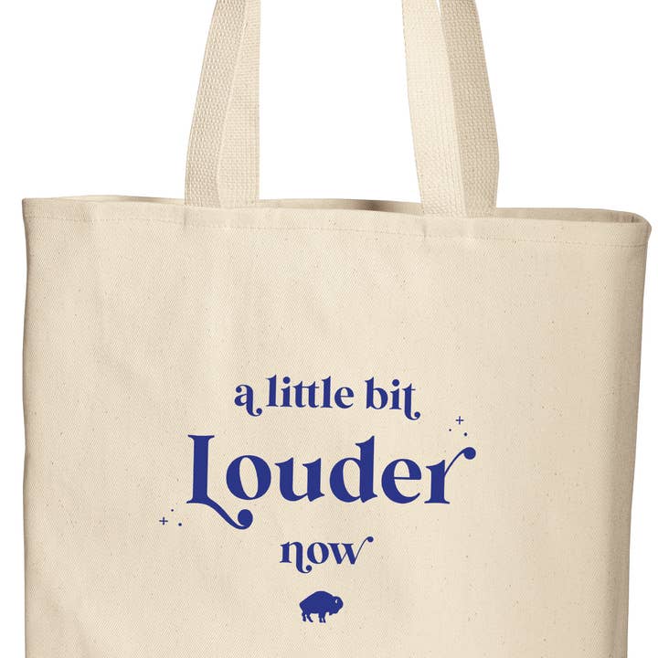 Perfect Day Print Co - Wholesale Tote Bag - Women's - Buffalo Bills NY Tote Bag - Little Bit Louder Now4