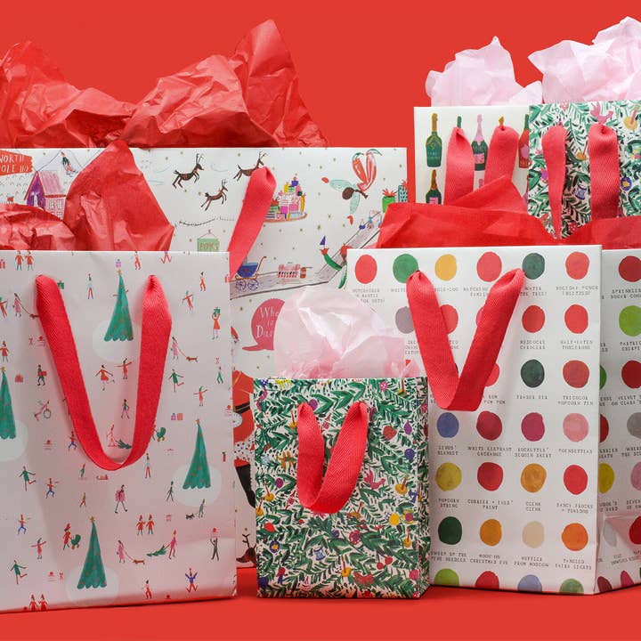 Mr. Boddington's Studio - Wholesale Gift Bag - Holiday Color Palette Gift Bag