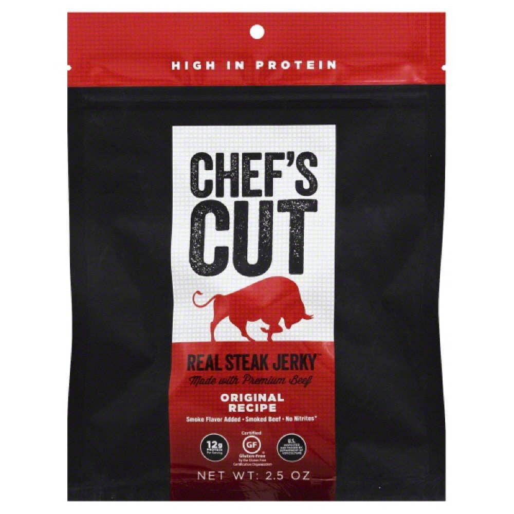 KeHE Distributors, LLC - Wholesale Jerky - Chefs Cut Original Recipe Real Steak Jerky, 2.5 Oz0