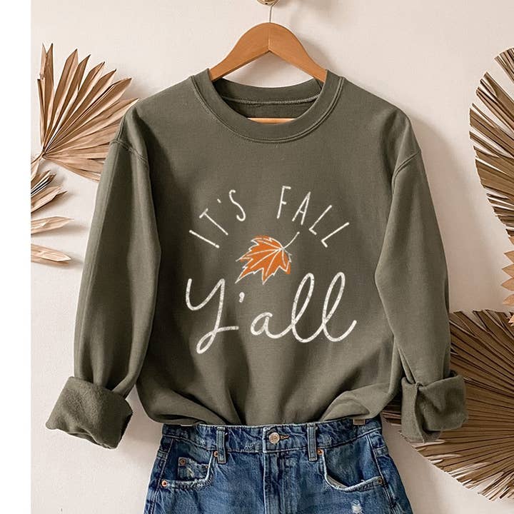 C'EST L'AUTOMNE ET LA SAISON DES SWEAT-SHIRTS GRAPHIQUES VINTAGE pour la vente par Illustrated Society