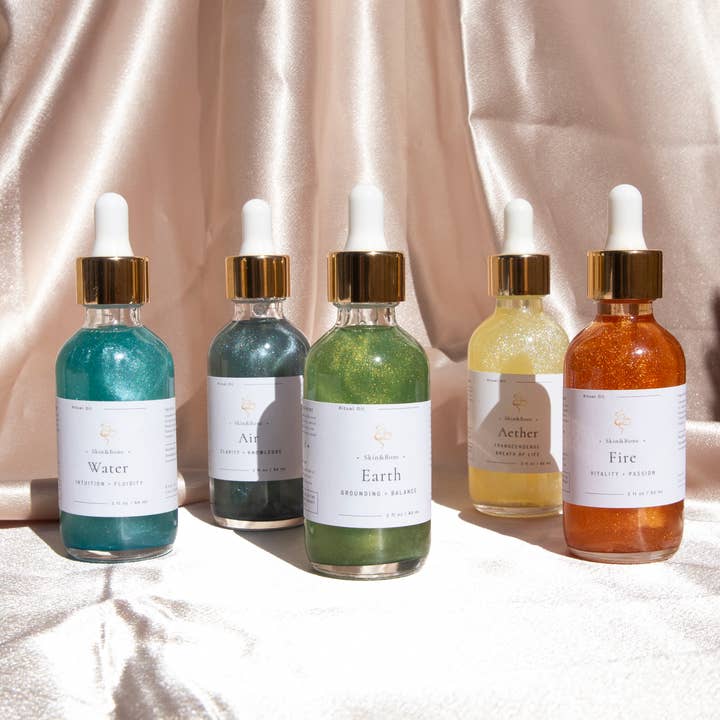 Skin&Bone Apothecary - Wholesale Bath/Body Oil - Aether Ritual Body Oil