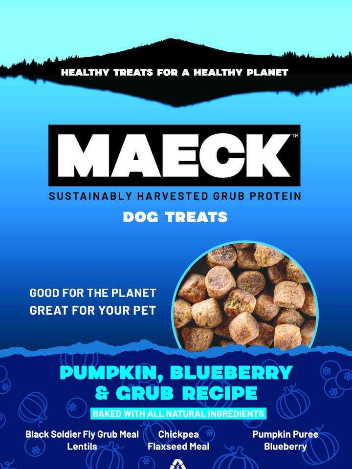 Pumpkin, Blueberry & Grub Recipe 6 oz for wholesale by MAECK