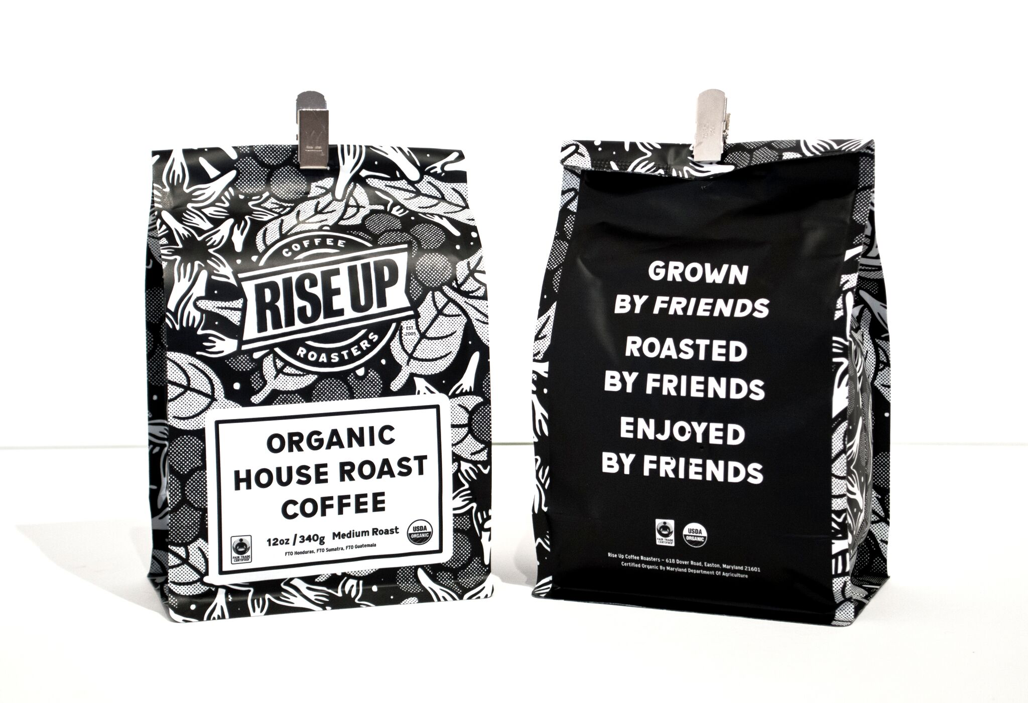 Rise Up Coffee - Wholesale Coffee Beans - Organic House Roast2