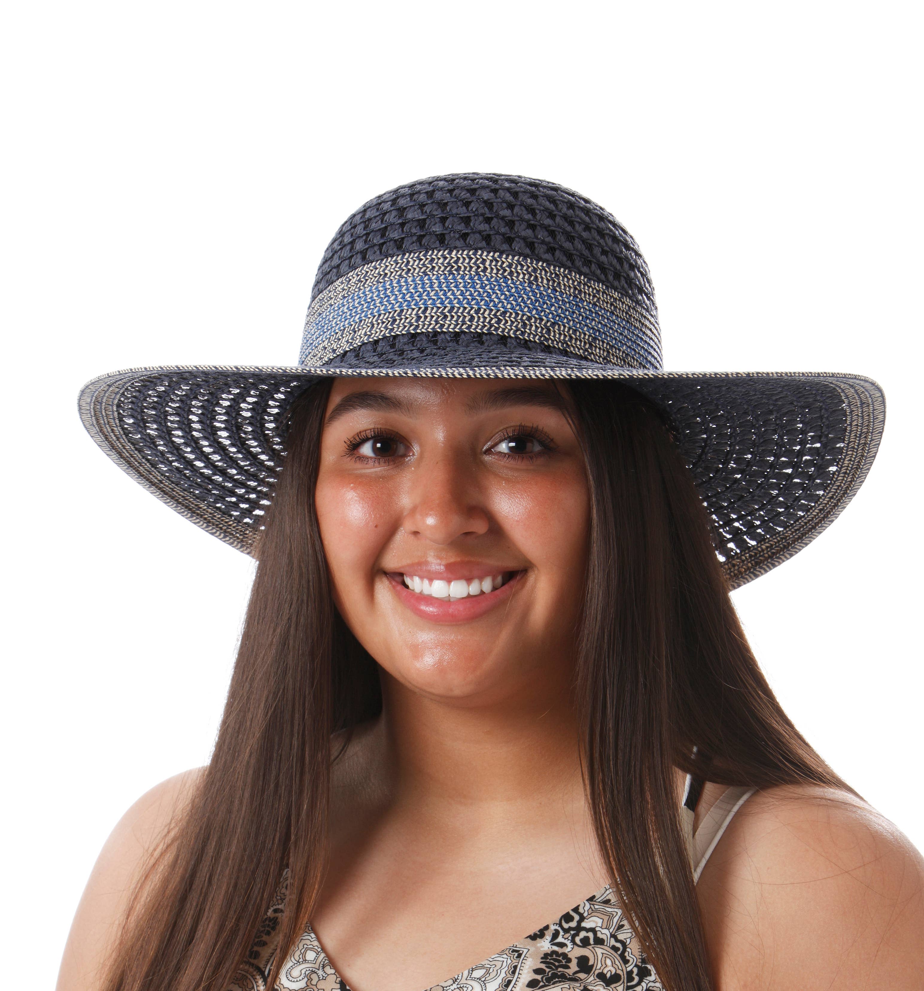 Screamer - Venta al por mayor Sombrero de paja - Mujer - Sombrero para el sol Penrose Point3