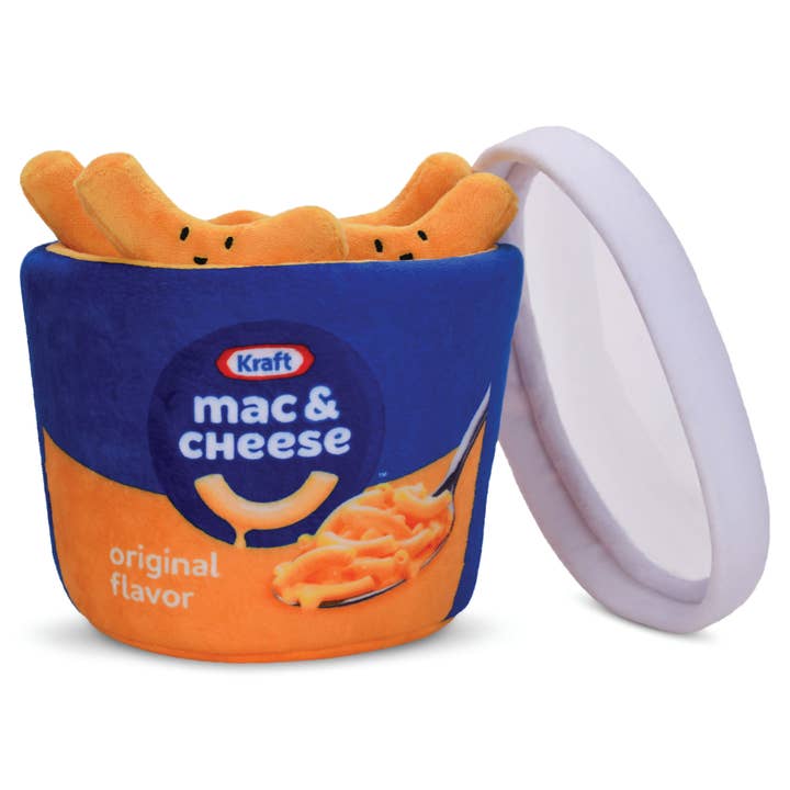 Iscream - Wholesale Stuffed/Plush Toy - Kids & Baby - KRAFT MAC AND CHEESE MICROWAVE PACKAGING PLUSH1