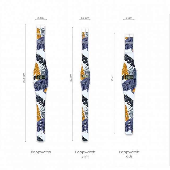 I Like Paper – wholesale Armbandsur - Unisex – BLUPALMGOLD Tyvek® Pappwatch2