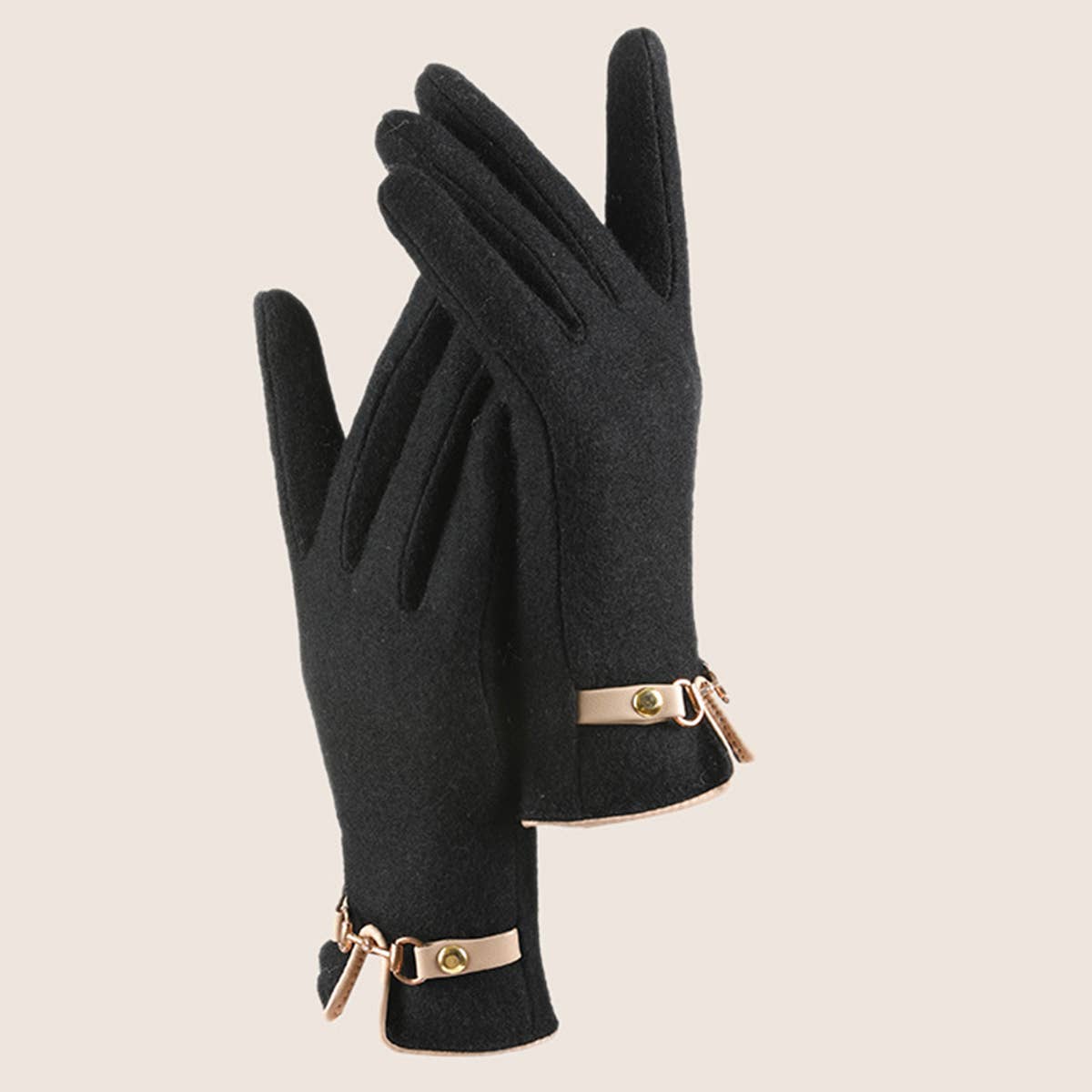 ACCITY - Wholesale Gloves - Women's - Cute Wool Touchscreen Gloves – Winter for Women_CWAG00486