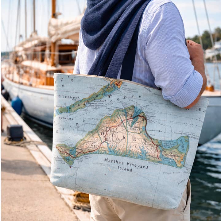 Not for Navigation - Wholesale Tote Bag - Women's - Martha's Vineyard MAP Tote – the Vineyard Map Bag
