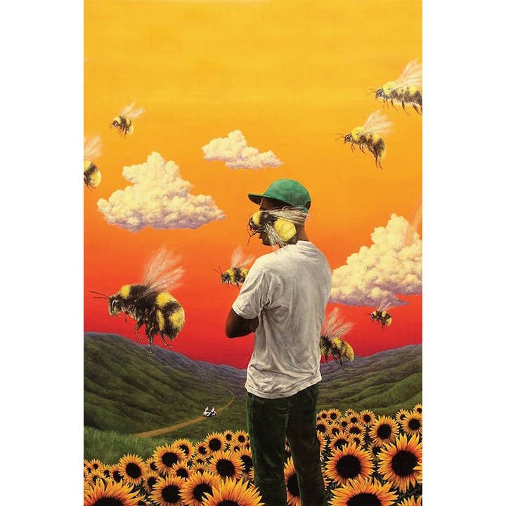 Posters Wholesale - Wholesale Poster - Tyler TC Flowerboy Album Cover Music Poster Size 24X36