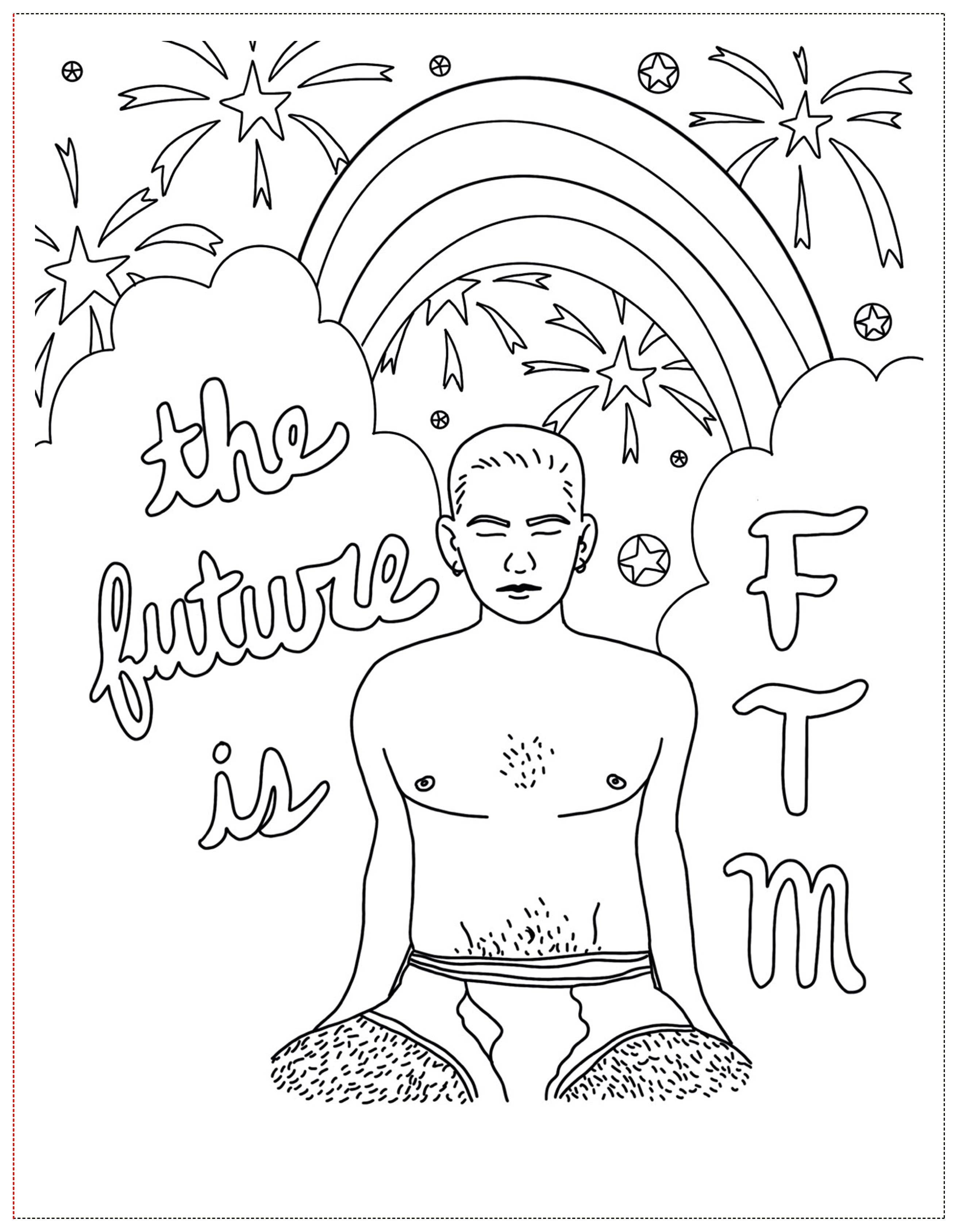 SoftBoysClub - Wholesale Coloring & Activity Book - Adult - Soft Boys, Trans-Masculine Coloring Book (Digital Download)30