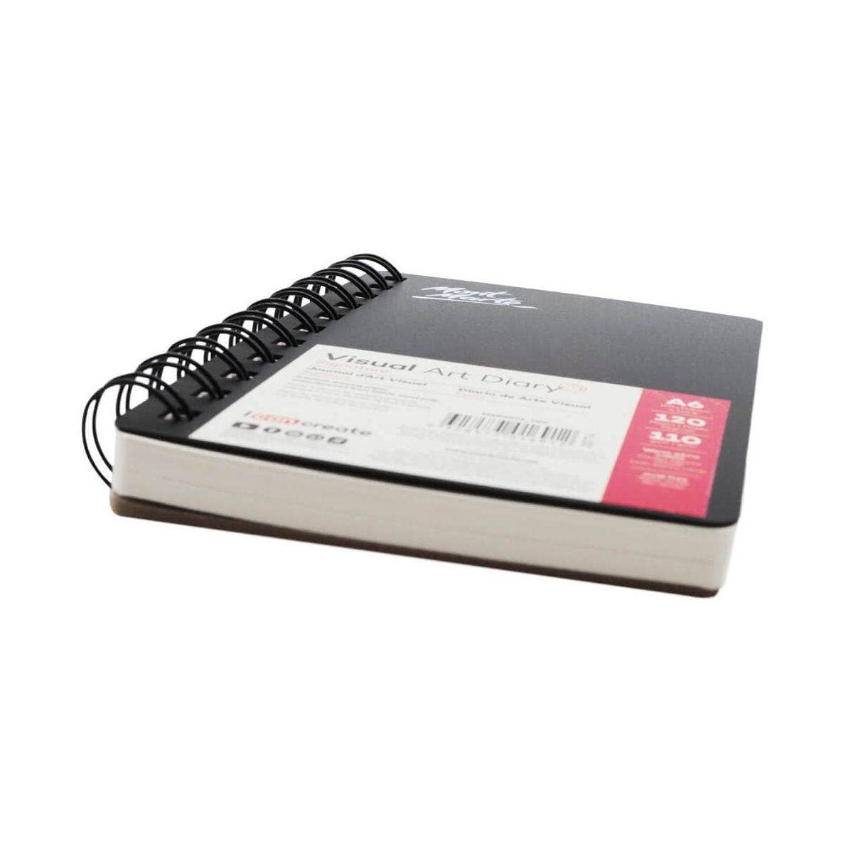 Mont Marte Usa, Inc. - Vente Carnets de croquis - Journal d'art visuel Signature A6 120 pages 110 g/m²1