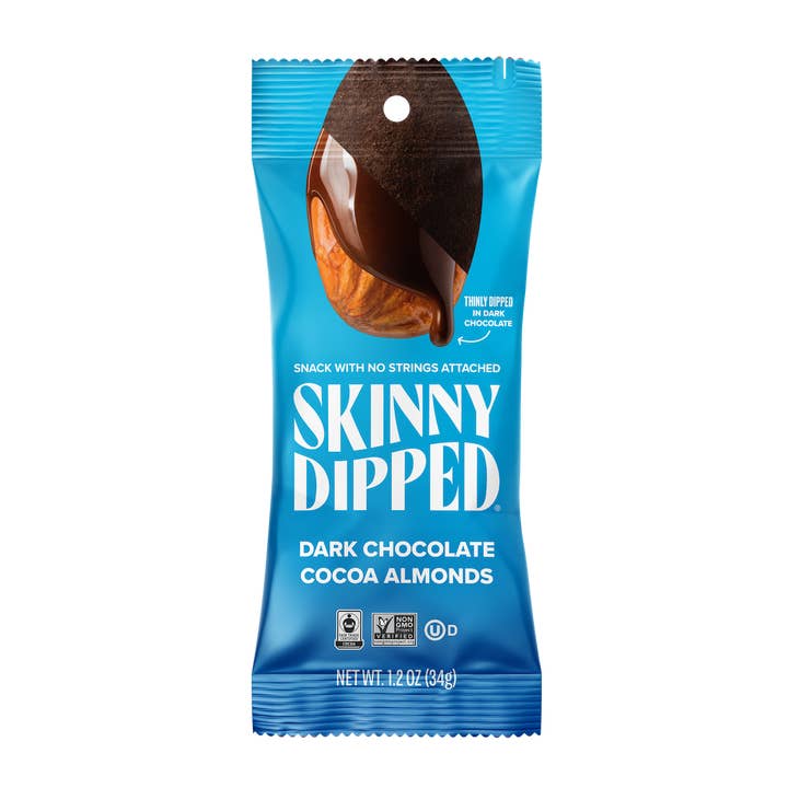 1.2oz Cocoa Almonds for wholesale by SkinnyDipped