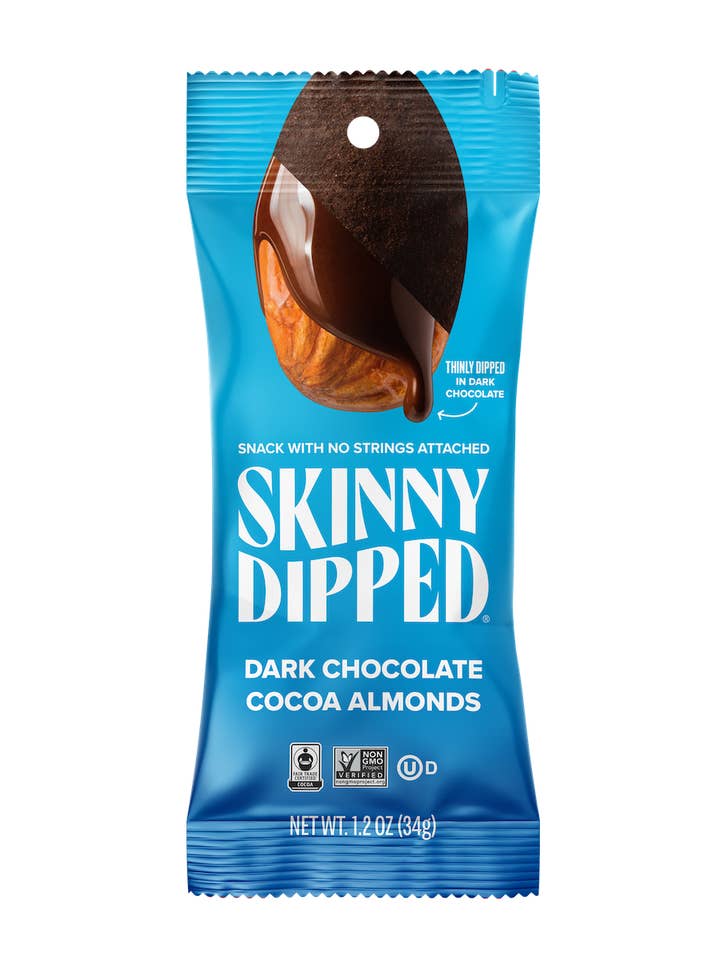 1.2oz Cocoa Almonds for wholesale by SkinnyDipped