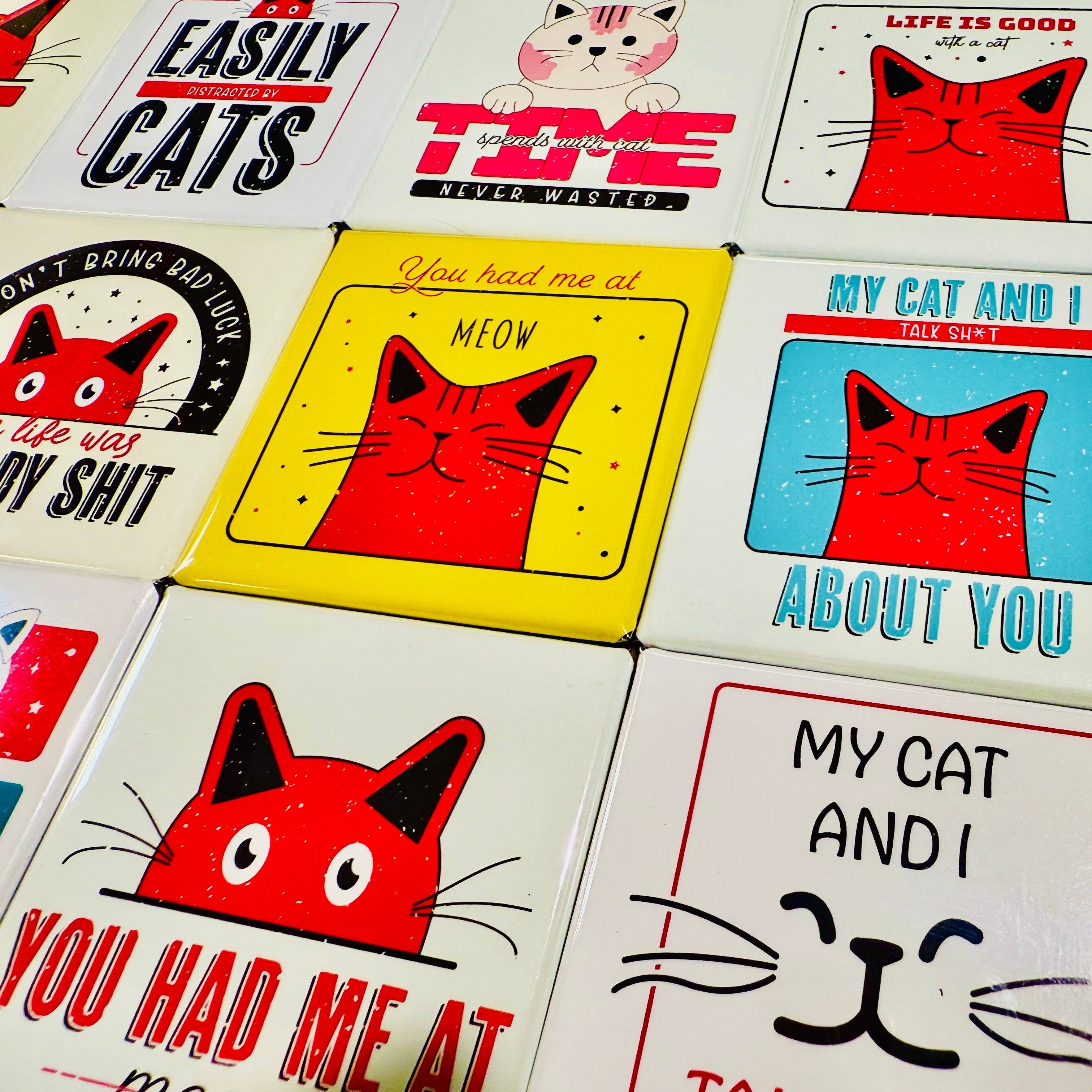 Snap It Stick It - Wholesale Magnet - You Had Me at Meow – Cute Cat Magnet Gift for Cat Lovers3