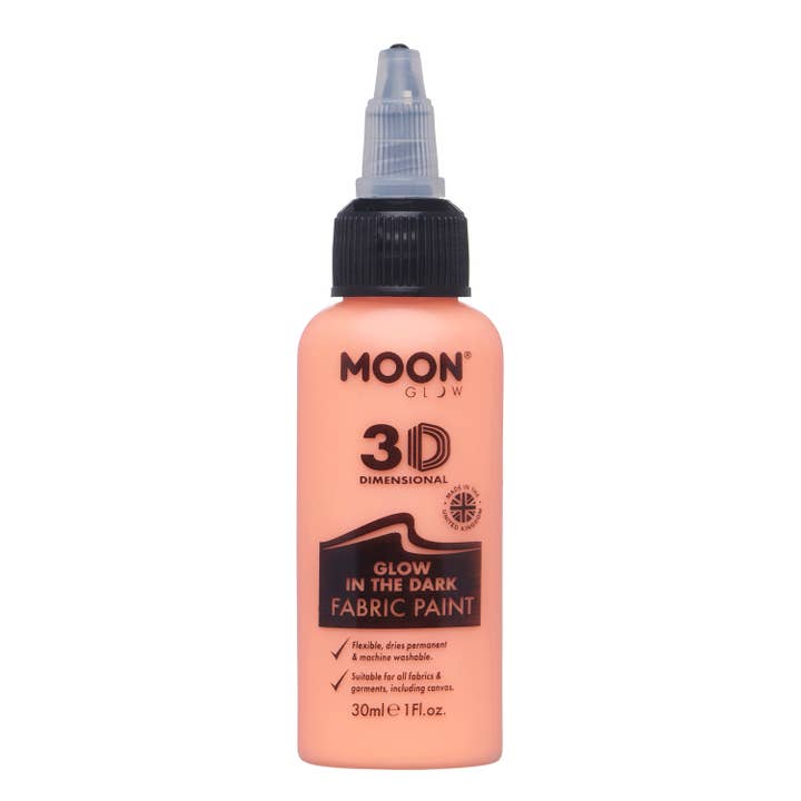 Moon Makeup - Wholesale Fabric Paint - Glow in the Dark 3D Fabric Paint22