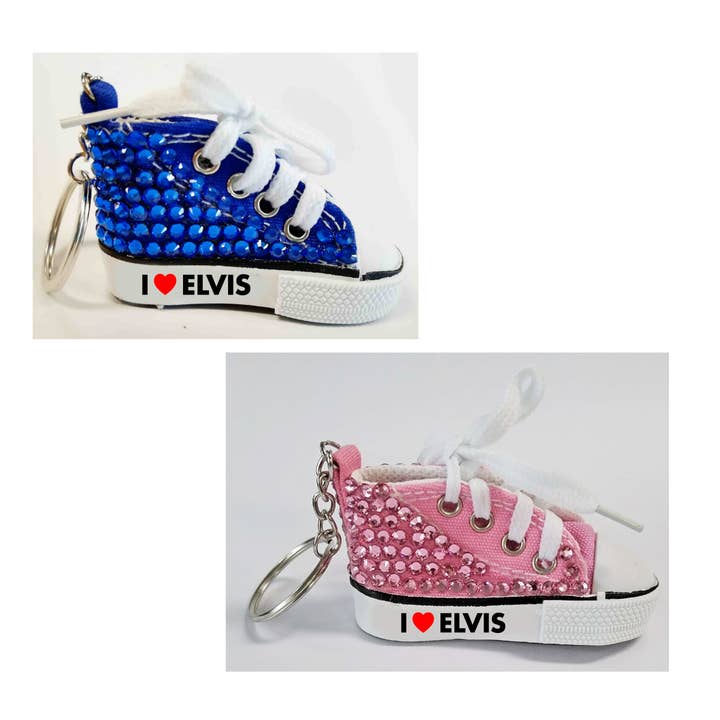 Elvis Keychain Shoe 4pc Set for wholesale by MID-SOUTH PRODUCTS