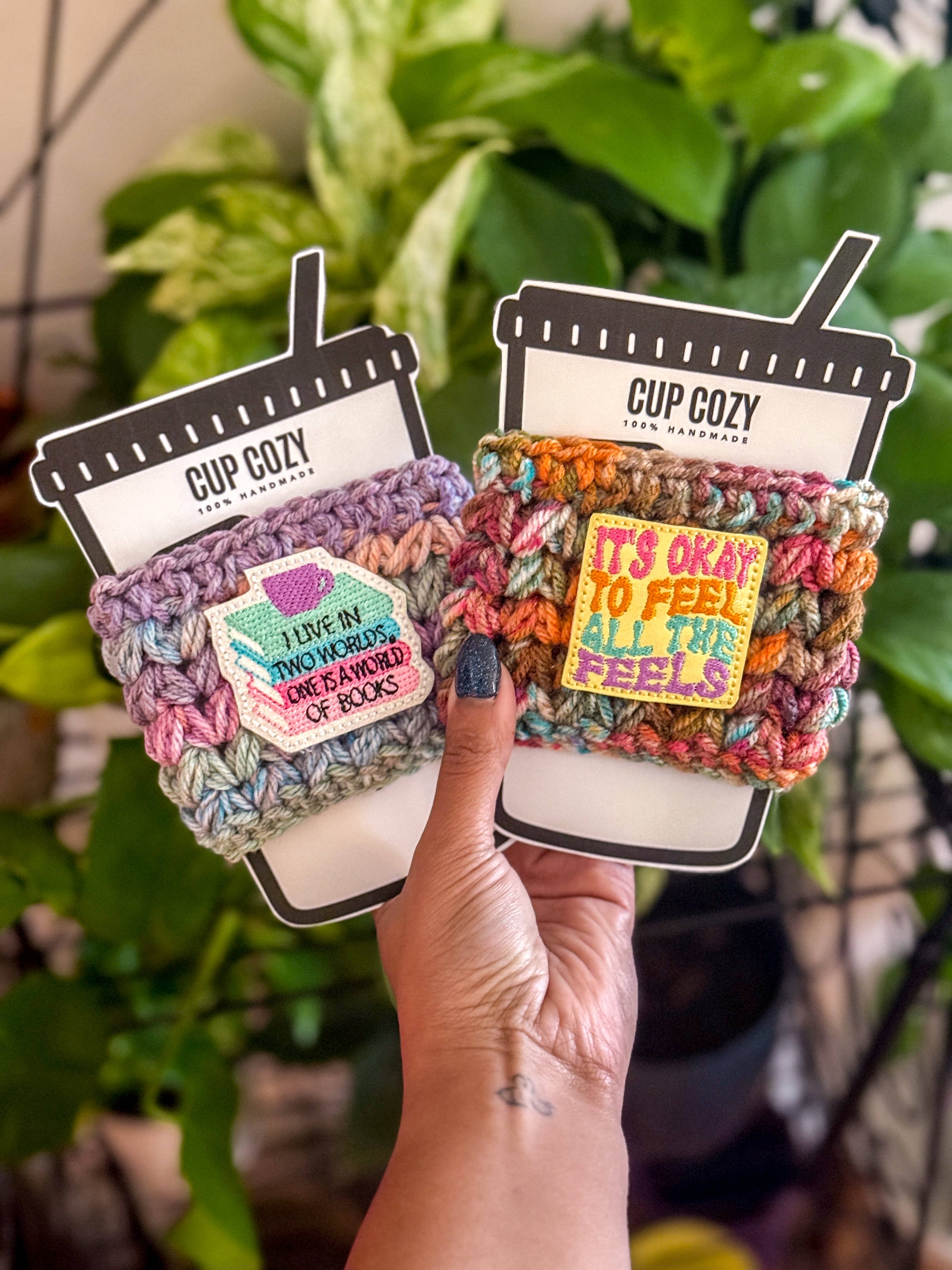 WanderlustBee – Mangas térmicas de bebidas por atacado – É Normal Sentir Todas as Emoções Capa para Copo / Saúde Mental1