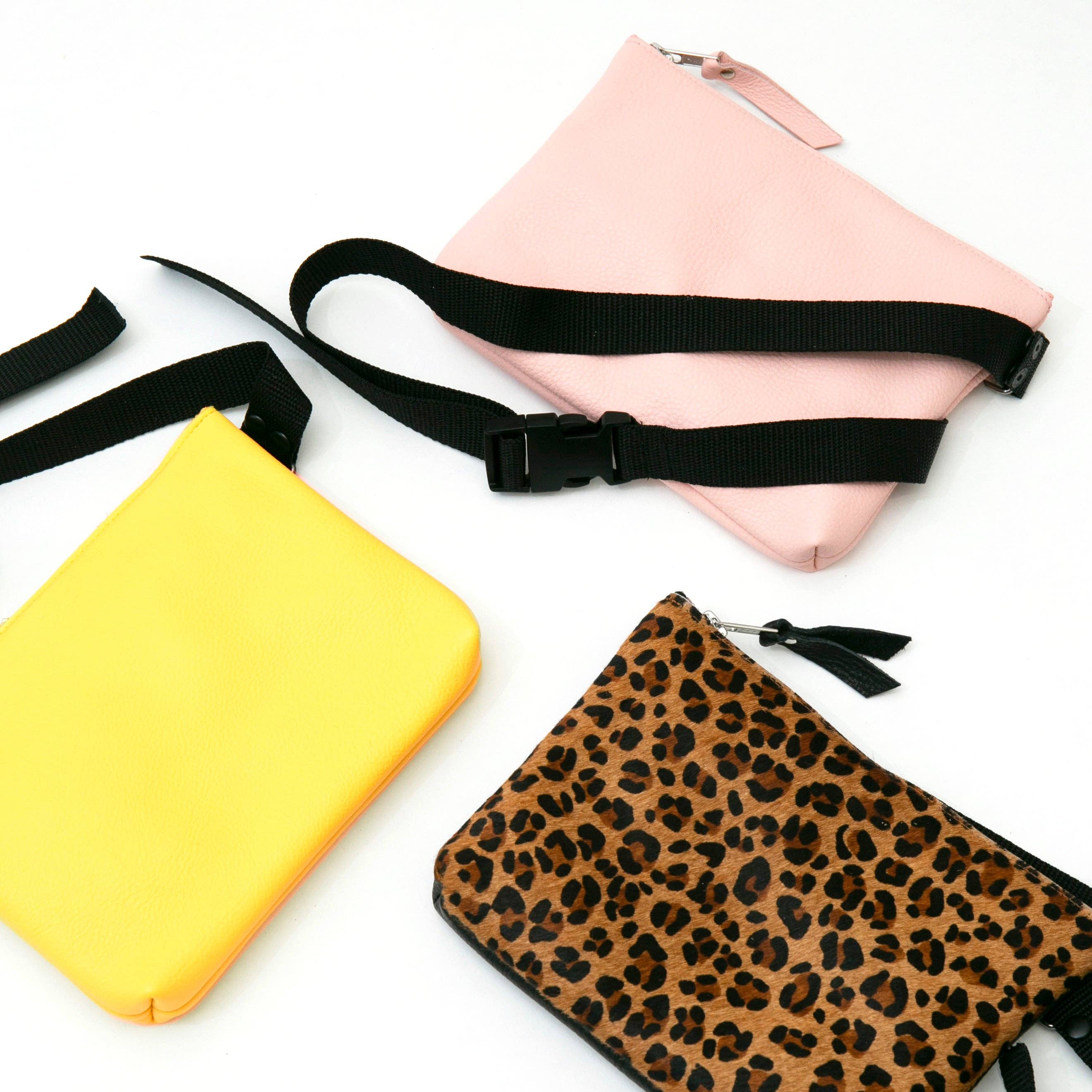 Suede&Co - Wholesale Belt Bag - Women's - Pink Bum Bag3