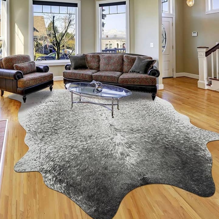 Western Cowhide Rug for wholesale by Whiskey & Lace Outfitters /The Longhorn Hippie Co.