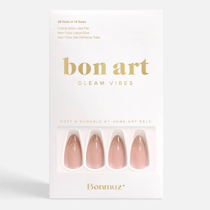 VIAI Beauty - Wholesale Press-On/Fake Nails - Golden Prosperity | Soft & Durable Press-On Nails0