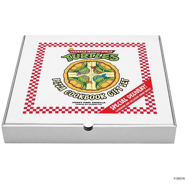 Insight Editions - Wholesale Cookbook - The Teenage Mutant Ninja Turtles Pizza Cookbook Gift Set