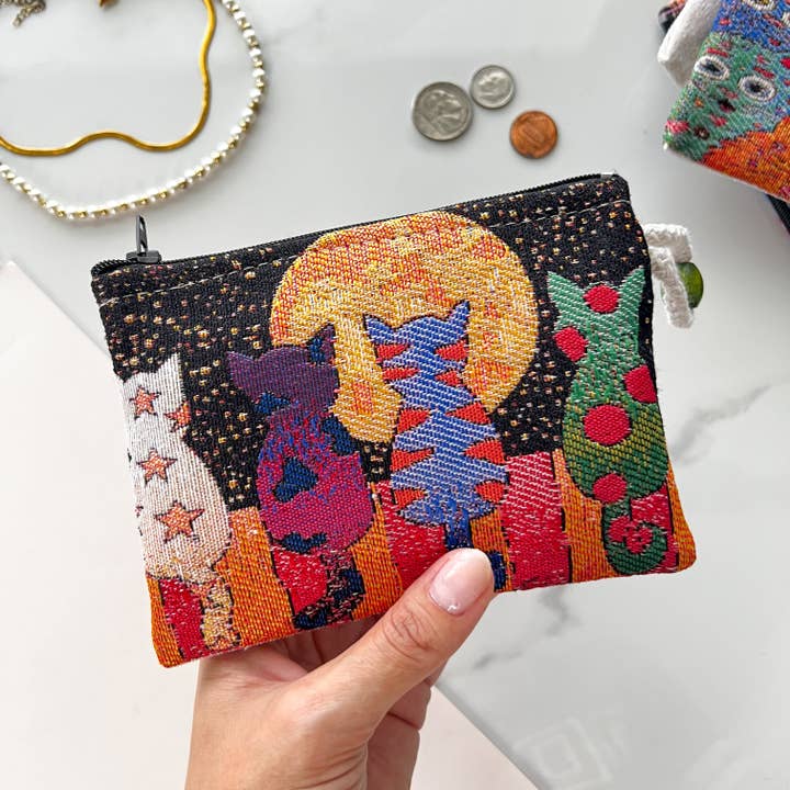 Cat Coin Purse, Fabric Pouch, Handmade Coin Purse and other Purchase wholesale coin pouch. Free returns & net 60 terms on Faire trending on Faire.