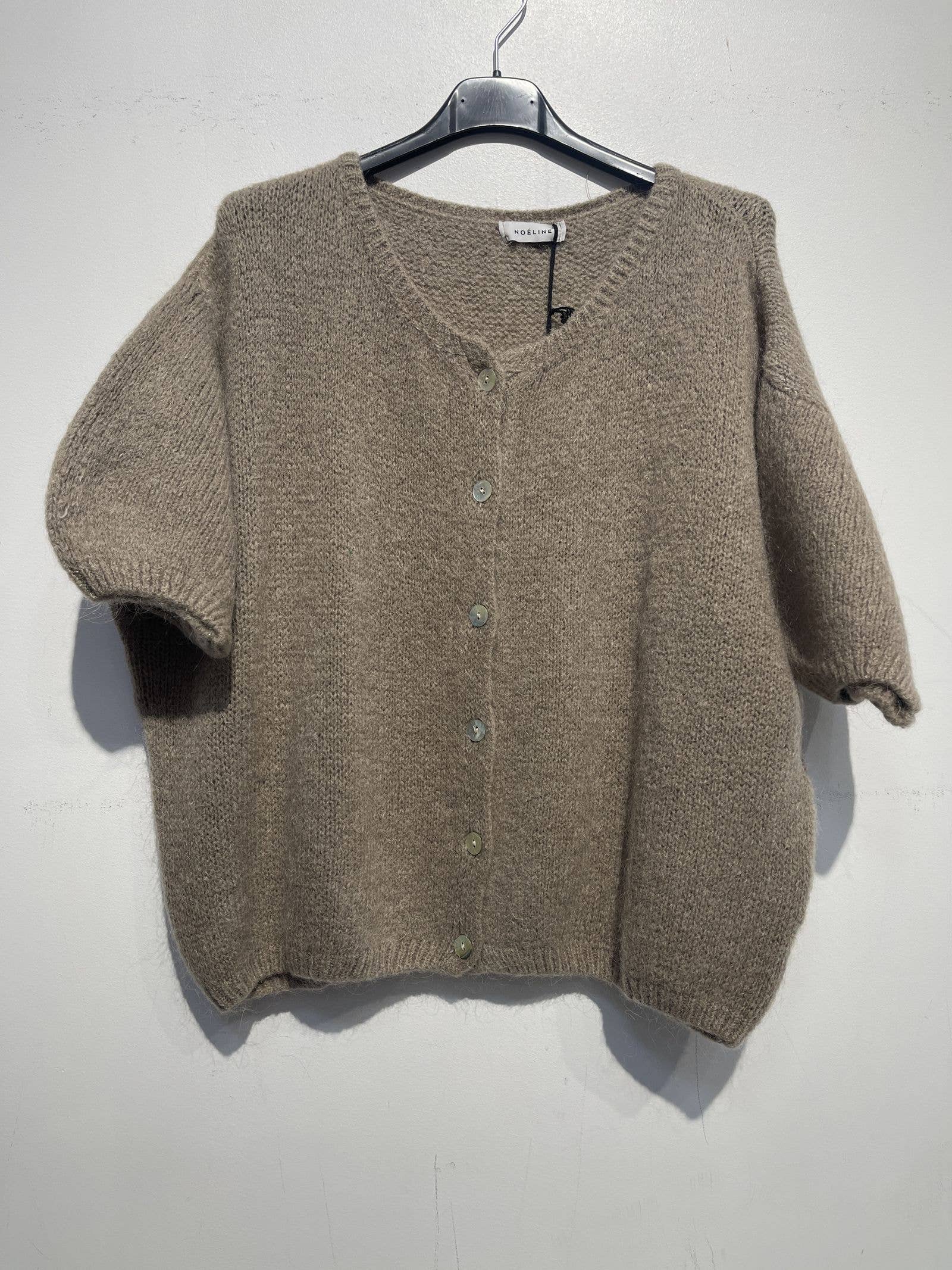 NOELINE - Wholesale Cardigan - Women's - Kid mohair and wool vest 75294