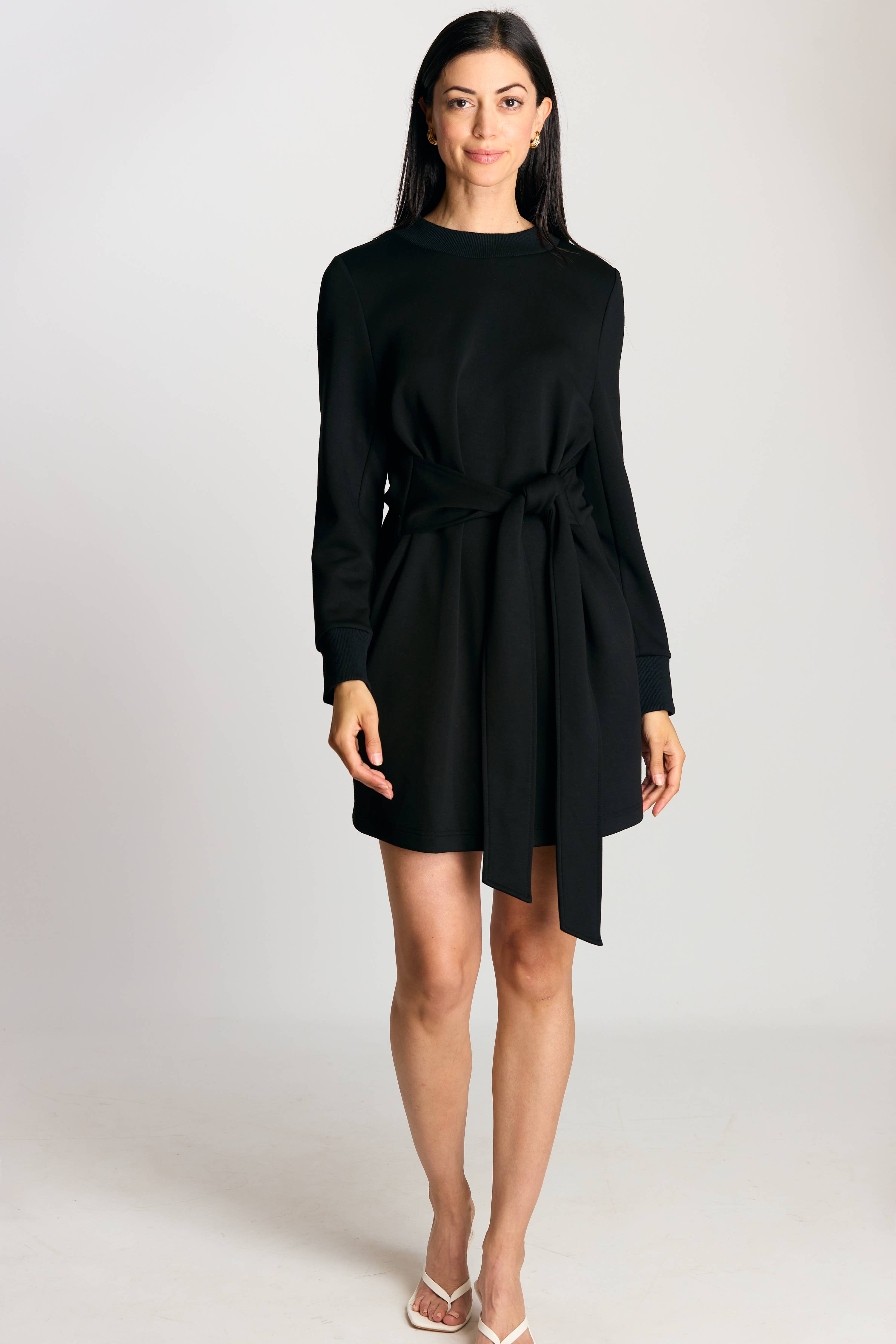 P. CILL - Wholesale Dress - Women's - P. CILL Butter Modal Waist Tie Dress0