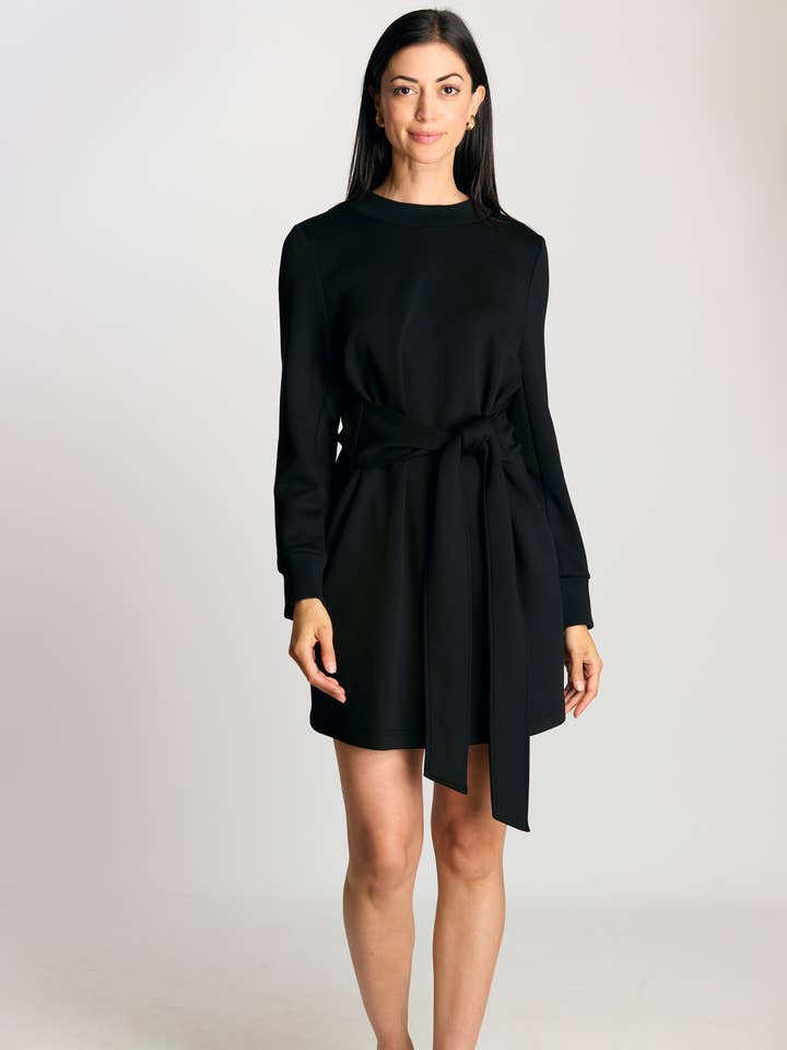 P. CILL - Wholesale Dress - Women's - P. CILL Butter Modal Waist Tie Dress0