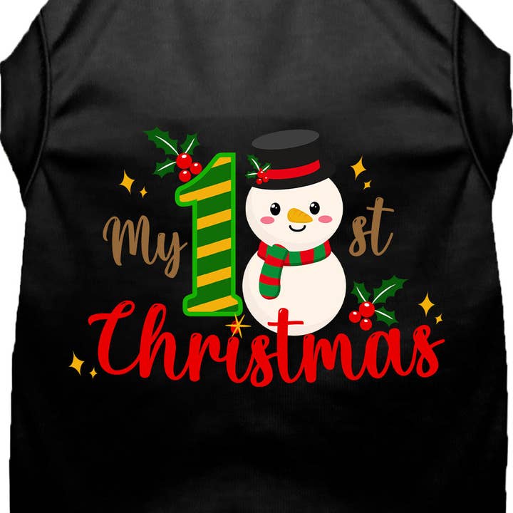 My 1st Christmas Pet Shirt for wholesale by As You Wish Apparel