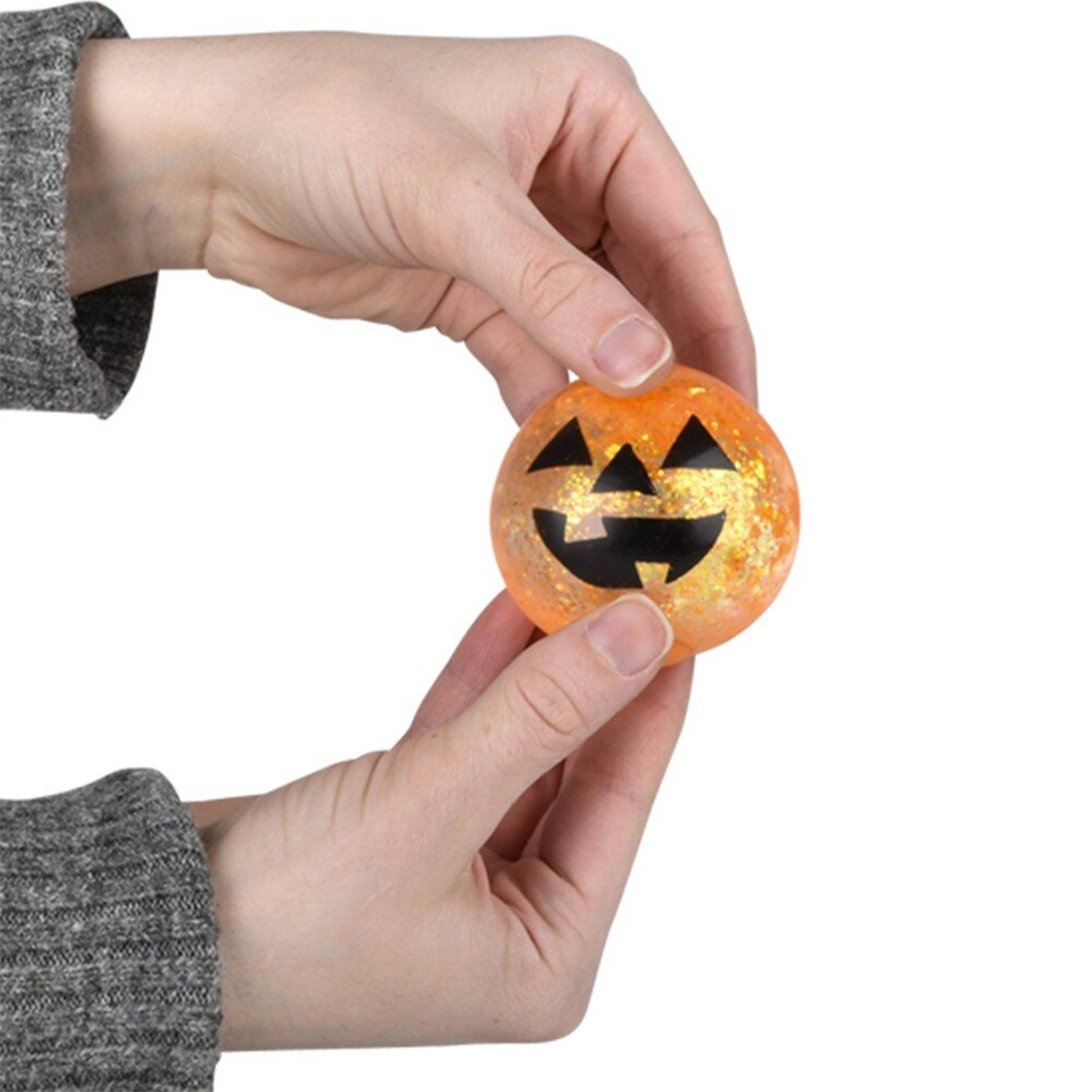 JSBlueRidge Toys - Venta al por mayor Bola antiestrés - Pelota antiestrés Jack O Lantern Squeezy Juguetes para niños1