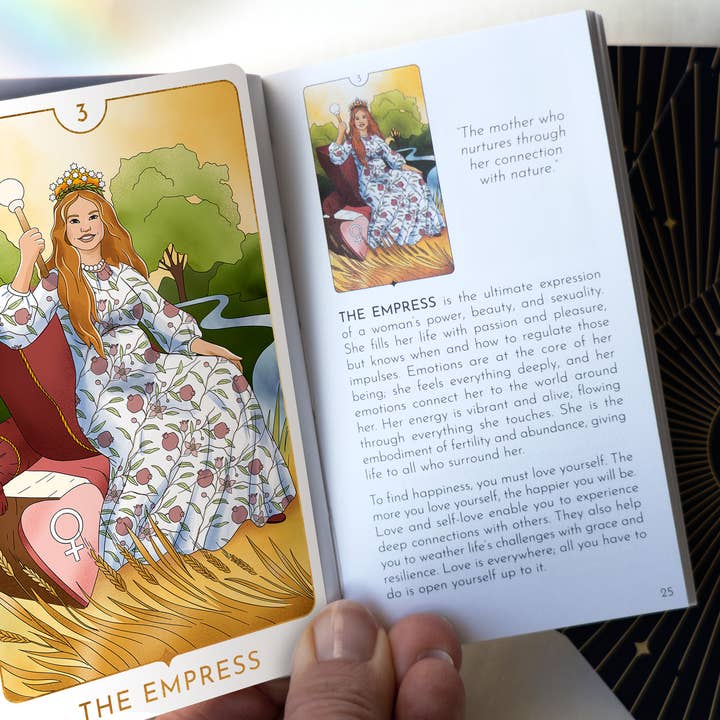 RYVE - Vente Cartes de tarot - Cartes de tarot Awaken avec guide - Jeu de tarot moderne4