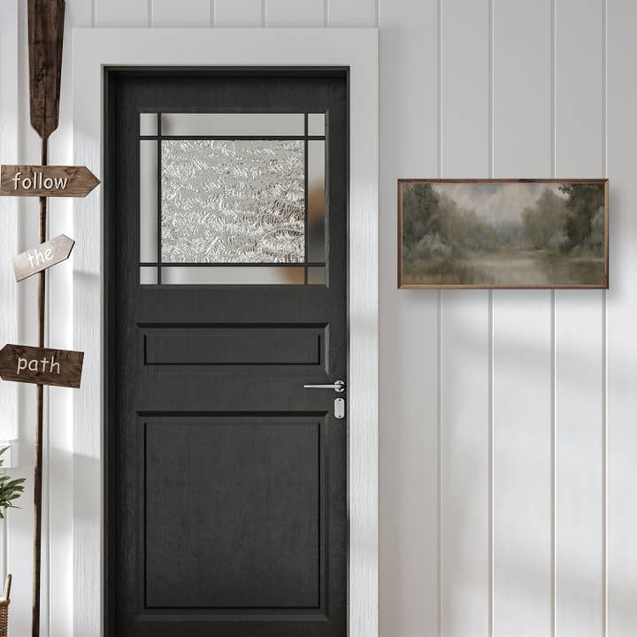 Kendrick Home - Wholesale Wood Wall Art - Foggy Lake And Trees2