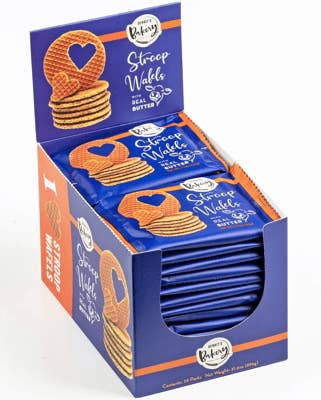 iSweet.ca - Wholesale Cookie - (S6-09) GERRITS STROOP WAFELS 1.13oz (32g) x 28 Units