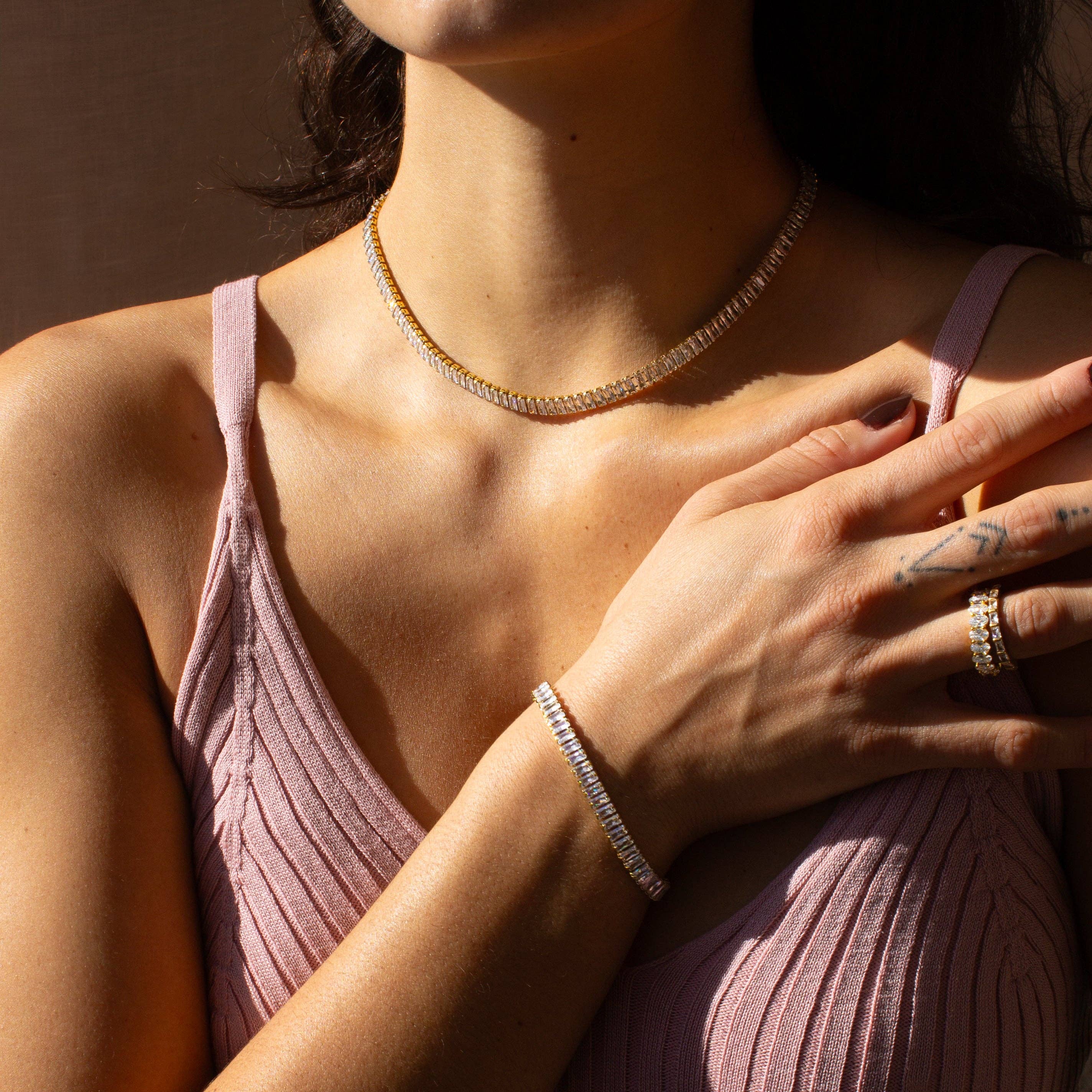 CARIS Jewelry - Wholesale Multi-Stone Ring - Carter Tennis Ring5