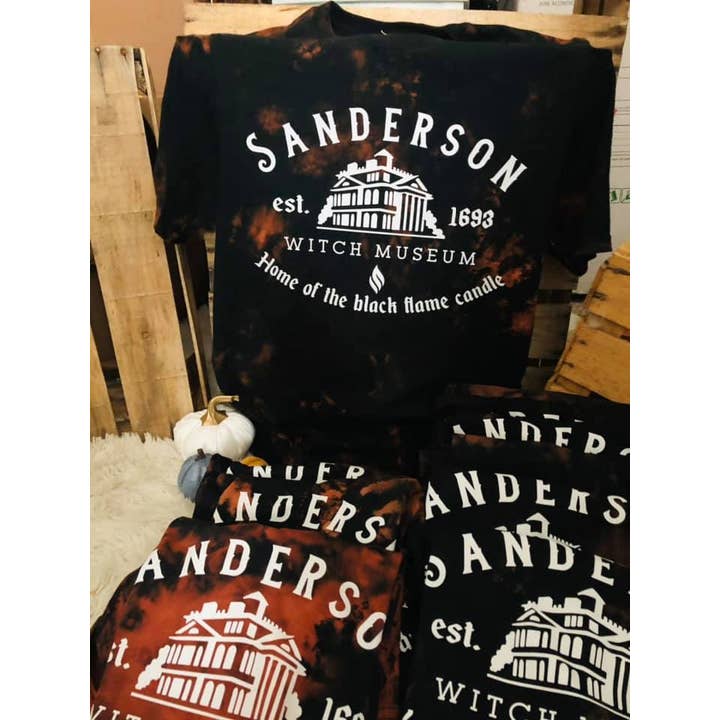 Sanderson Acid Wash zwart t-shirt voor wholesale door TCC Boutique