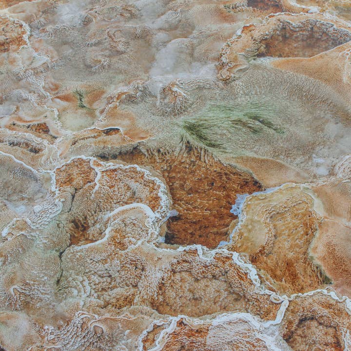 Yellowstone sulfur pool II | fine art photography print for wholesale by Britt Vasina Art