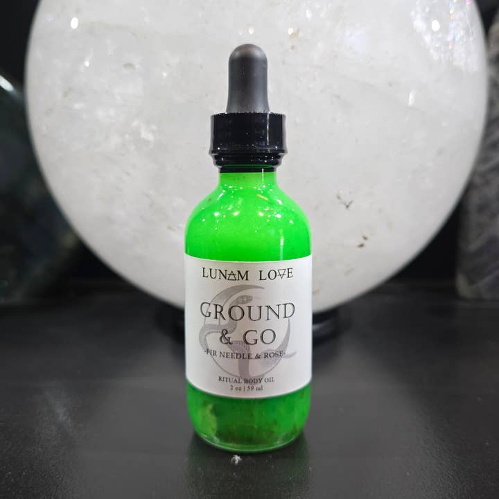 Ground & Go Ritual Body Oil for wholesale by Lunam Love
