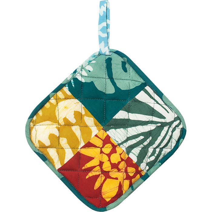 Pot Holder: Patchwork - Assorted-Organic for wholesale by Global Mamas