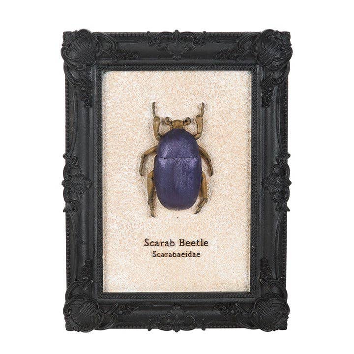 Something Different Wholesale - Wholesale Art Print - Gothic Scarab Beetle Framed 3D Wall Art1