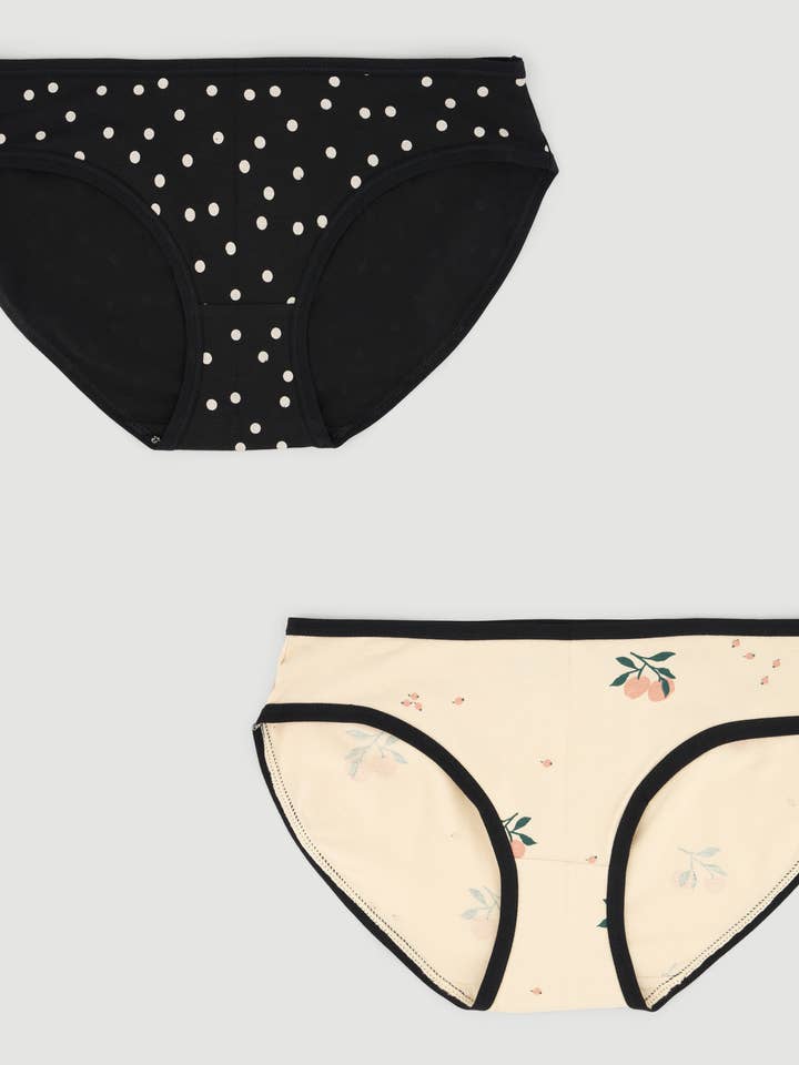 Lot de culottes en coton bio OK 2 Commerce équitable pour la vente par Veraluna Sustainable Clothing