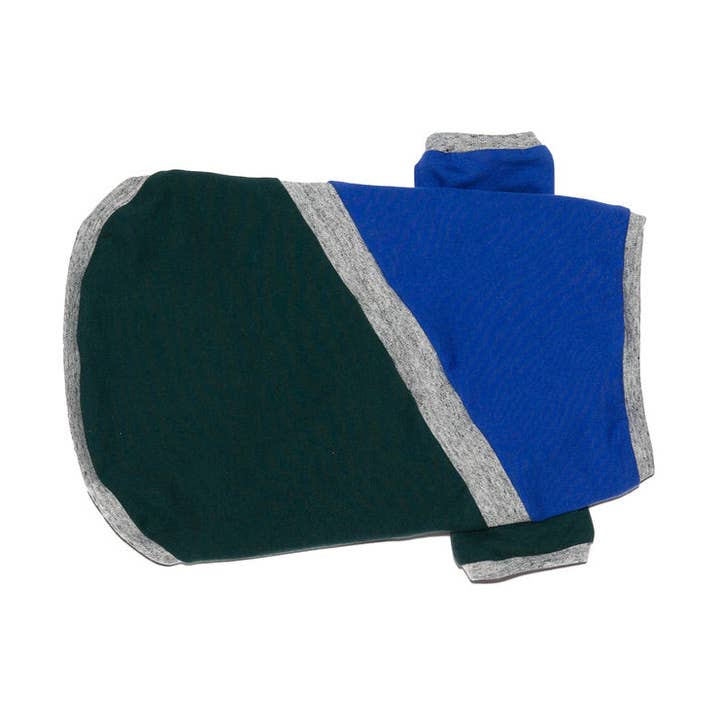 Blue/Green Diagonal Stripe T-Shirt for wholesale by Ware of the Dog