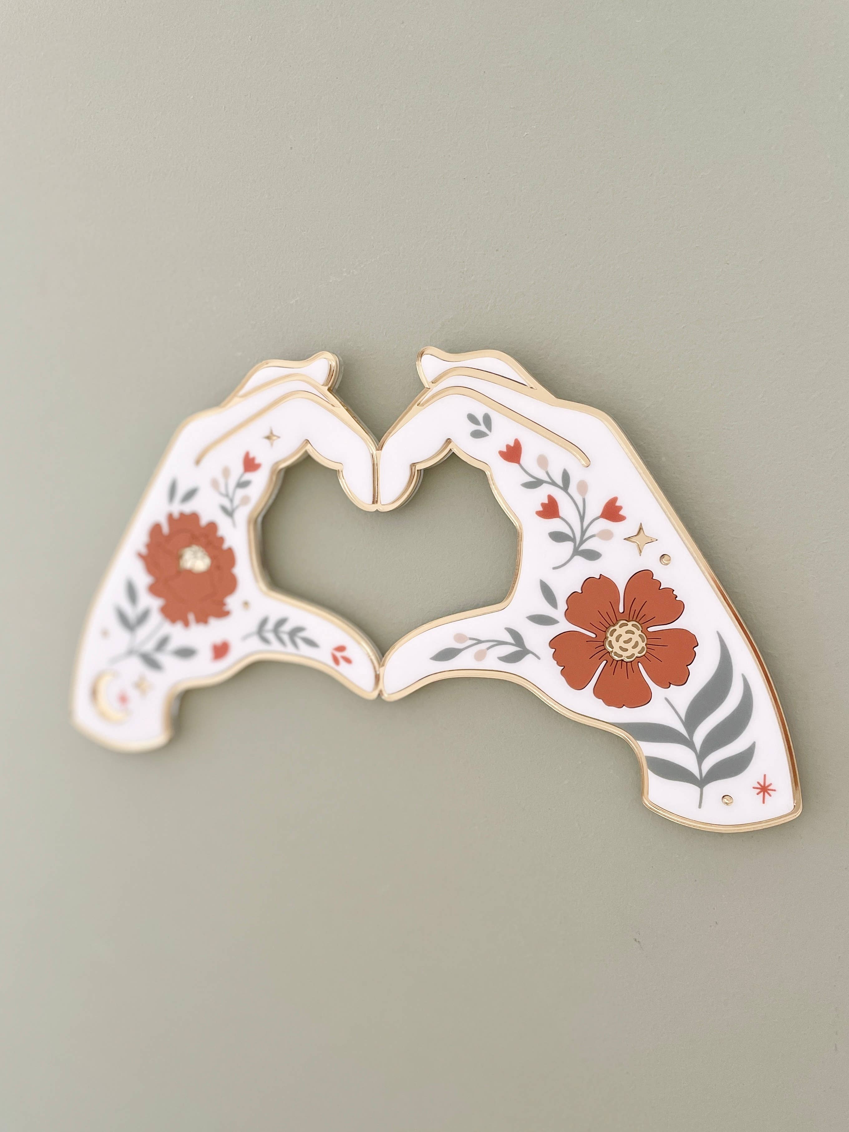 Print Your Love - Vente Décoration murale - Bijou de mur Coeur avec les mains3