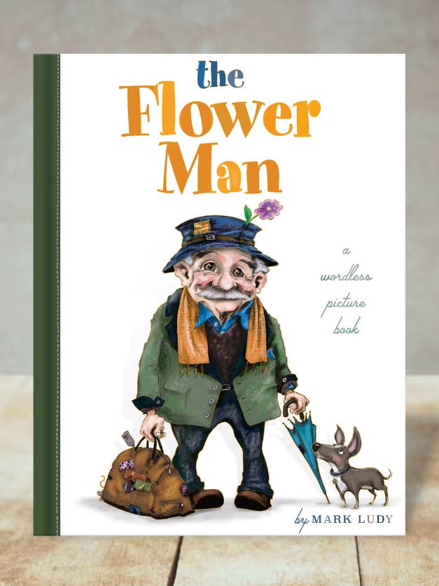The Flower Man | A Wordless Picture Book for wholesale by Mark Ludy Art Books & Games